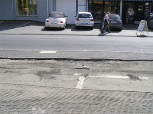 Bildergalerie Parkplatzsanierung Kaufhaus Kirchen