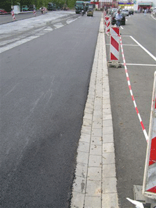 Bildergalerie Parkplatzsanierung Kaufhaus Kirchen