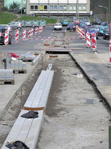 Bildergalerie Parkplatzsanierung Kaufhaus Kirchen