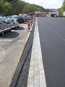 Bildergalerie Parkplatzsanierung Kaufhaus Kirchen