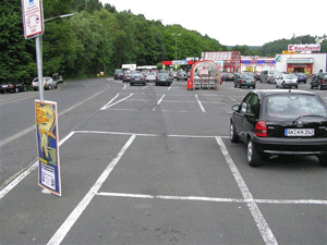 Bildergalerie Parkplatzsanierung Kaufhaus Kirchen