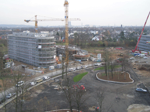 &Uuml;bersicht Baustelle