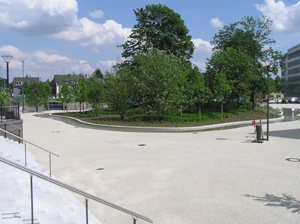 Bauminseln nach Fetigstellung