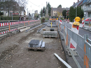 Hermann L&ouml;ns Stra&szlig;e Bauvorhaben